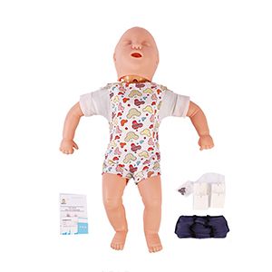 What are the irreplaceable advantages of the infant airway infarction and CPR model?