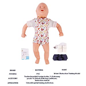 Airway infarction and CPR model in infants
